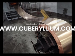 베릴륨 스트립 BrB2 표준에 따라 부드러운 스트립 및 하드 스트립 GOST 1789