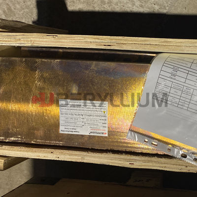 Rwma Beryllium Copper Plates 265x260x2110mm CuBe2 Square